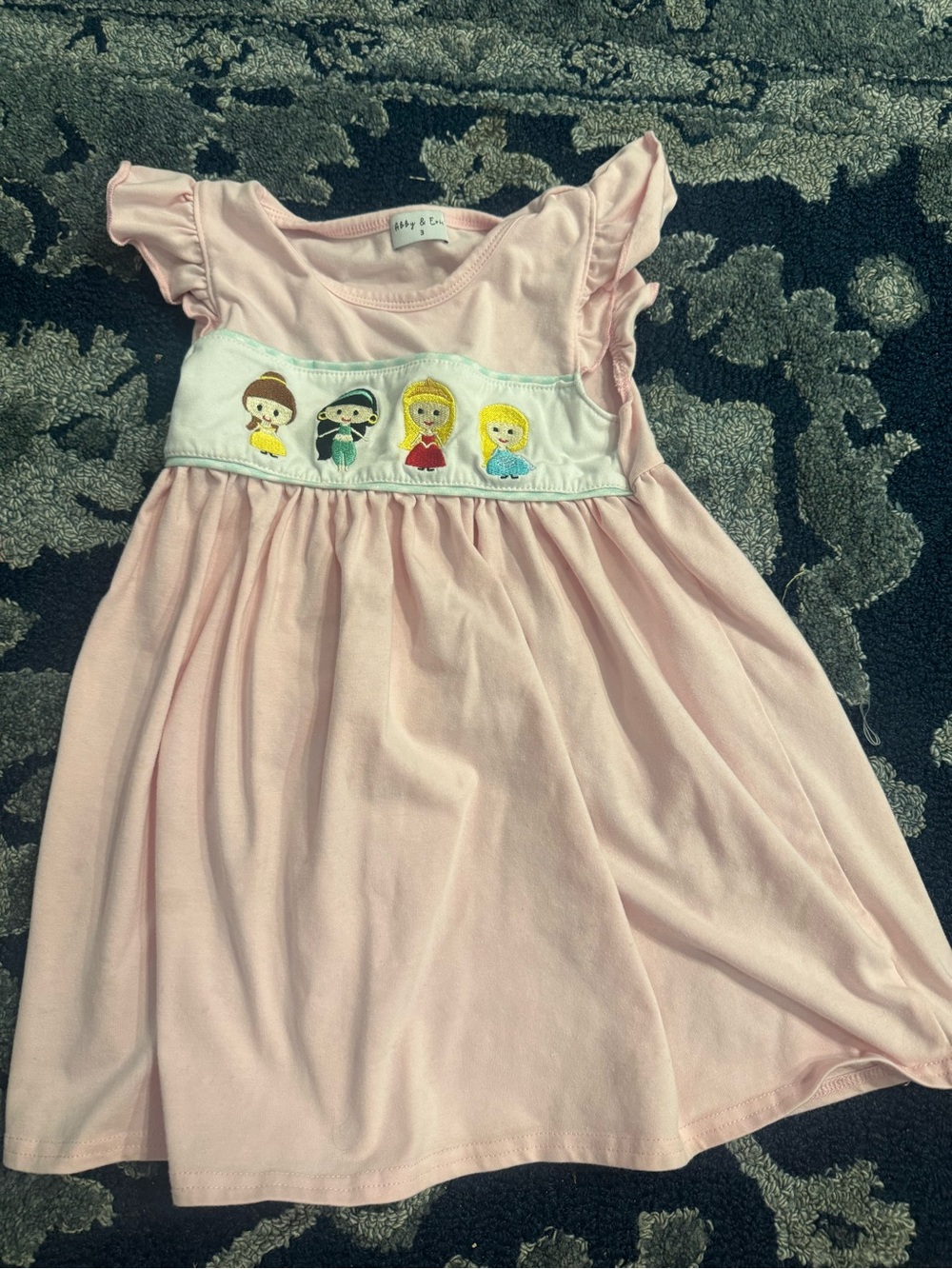 Abby & Eve Disney Pink Princess Smocked Dress -